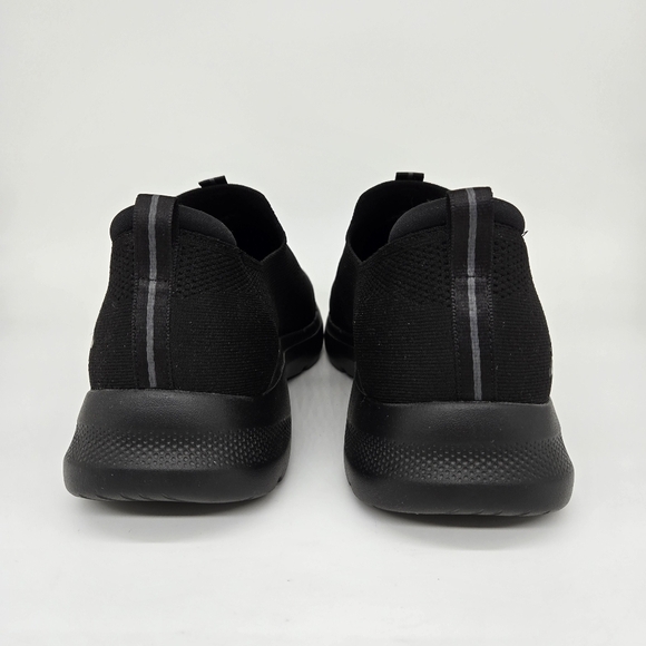 Skechers Men's Go Walk Comfort Slip On Shoes Black Size 14 - Picture 4 of 8
